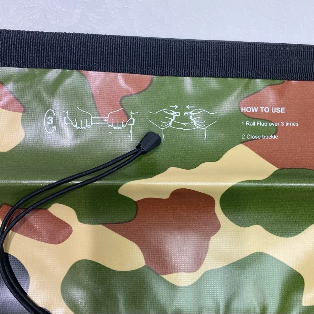 Aquafree waterproof bag green camo NEW